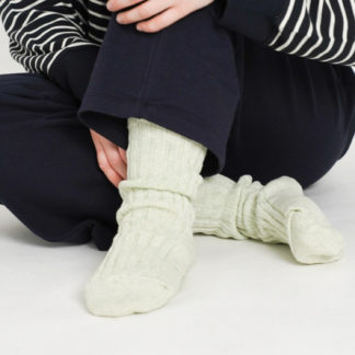 ゆるふわルーズソックス ライトグリーン【Women】