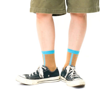 ZIPソックス ブルー【Women】