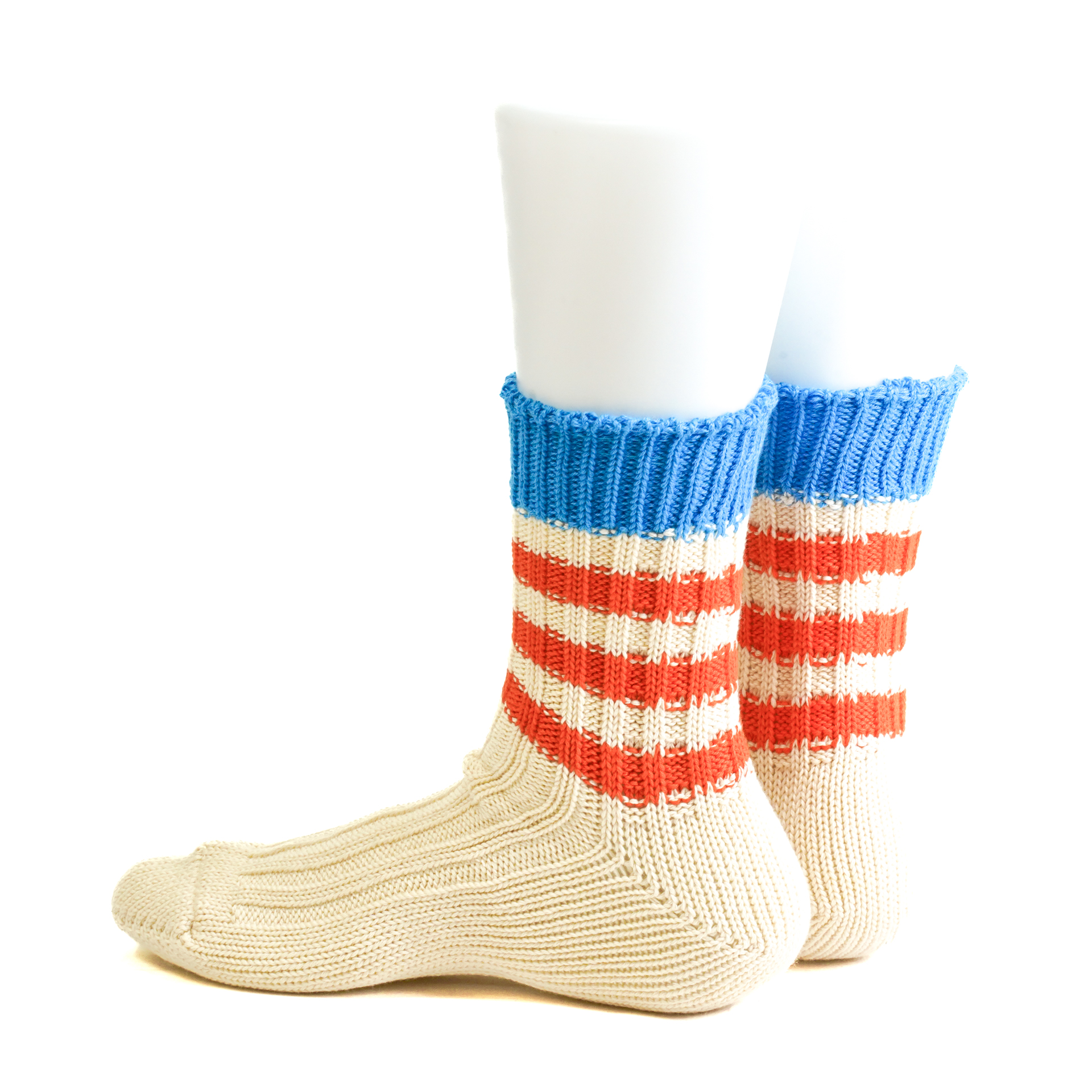 AUTHENTIC TRAD KNIT ブルー/オレンジ【Men】 - 画像 (10)