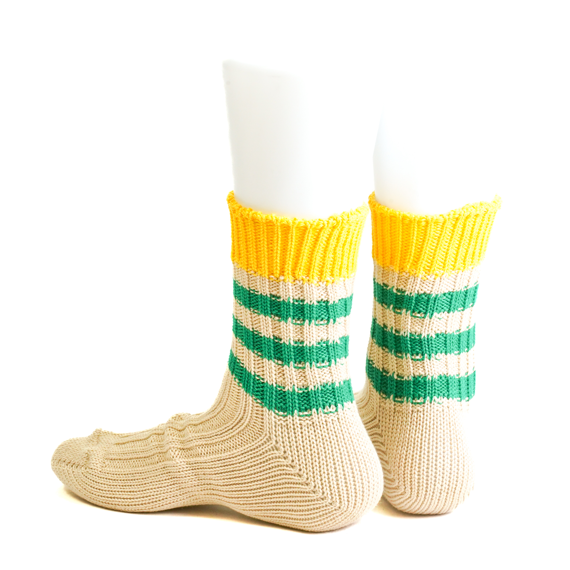 AUTHENTIC TRAD KNIT イエロー/グリーン【Men】 - 画像 (2)