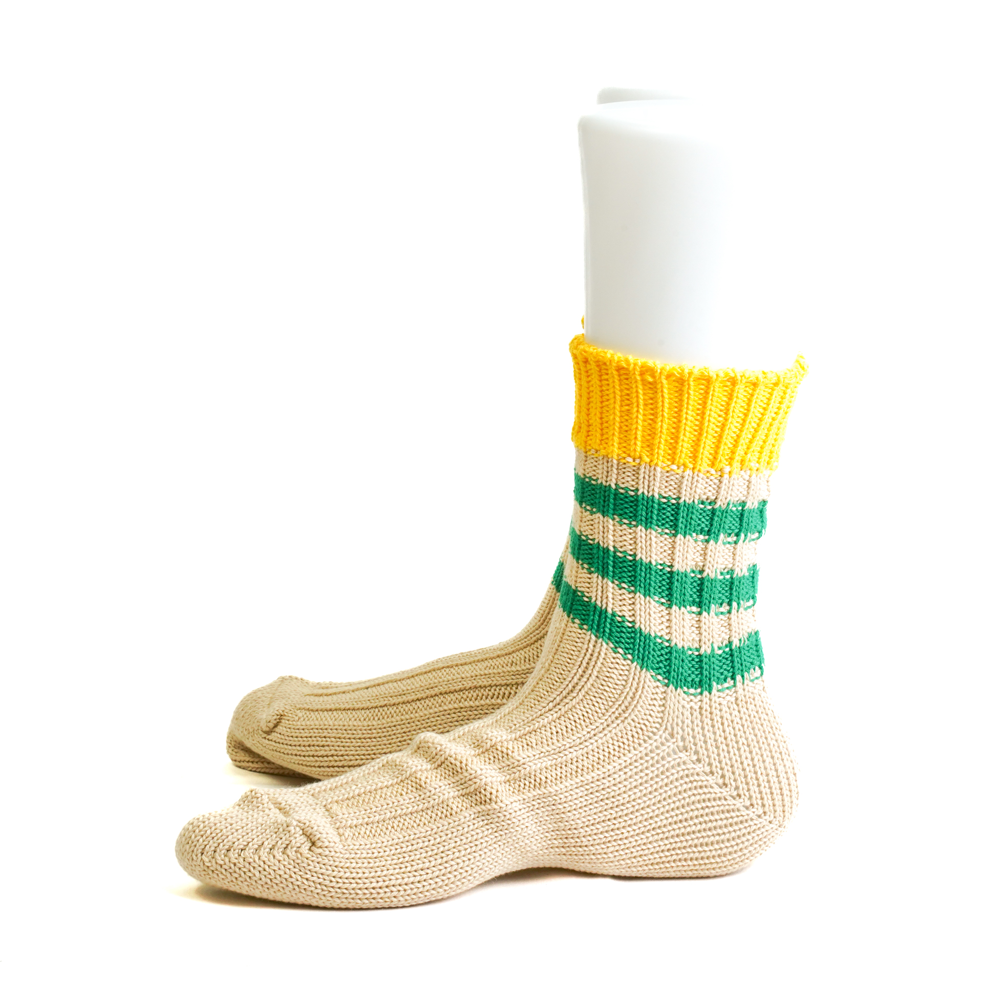 AUTHENTIC TRAD KNIT イエロー/グリーン【Men】 - 画像 (3)