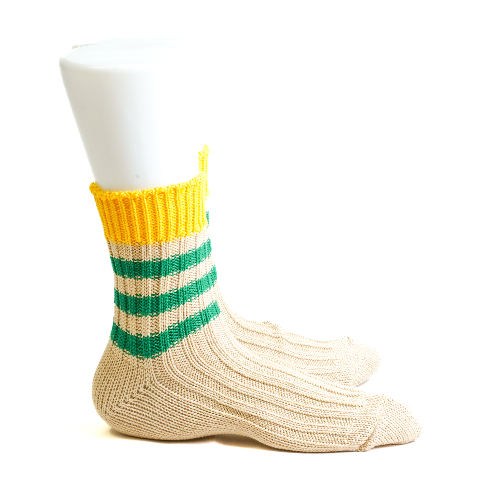 AUTHENTIC TRAD KNIT イエロー/グリーン【Men】 - 画像 (5)